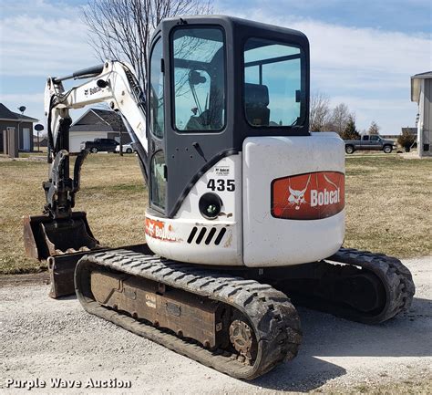 bobcat 435 mini excavator for sale|bobcat 435 fast track.